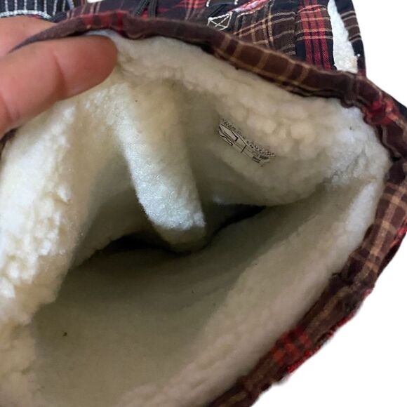 Pajar Plaid Winter‎ Boots with Sherpa lining Sz 9-9.5 - Picture 8 of 10